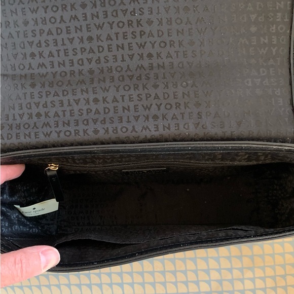 EUC kate spade Jazmin Maple Court Black Leather Purse - Picture 11 of 11